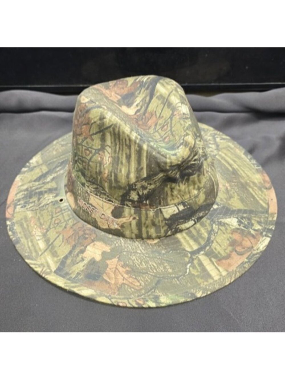 Signatures Mossy Oak Camo Fedora Hat - Small